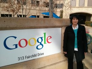 Karine Kugler at Googleplex