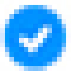 Facebook blue badge