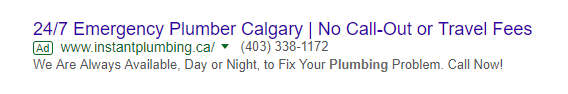 Google Ad Sample